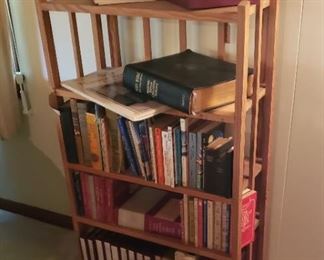 book shelf, books
