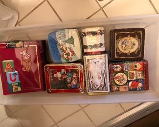 Collectible tins
