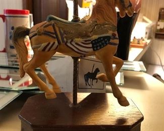Franklin Mint Carousel Horse