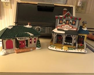 Ceramic holiday collectibles