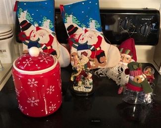 Christmas decor and collectibles