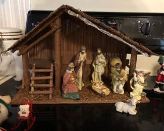 Christmas creche