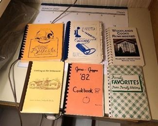 Antique cookbooks