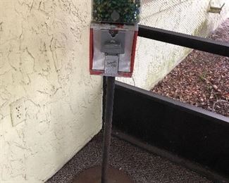 Antique gumball machine (marbles included)