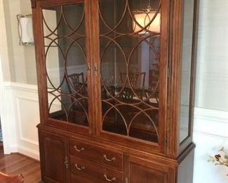 003 Ethan Allen China Cabinet