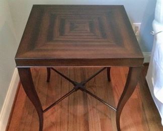 Ethan Allen Wood Side Table