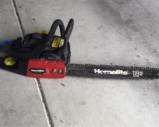 Homelite Timberland 18in Chainsaw