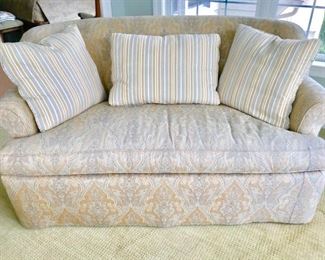 Robert Allen Curved Loveseat