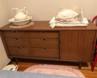 Mid-century modern dresser by Hooker dimensions: 60" x 30 1/2" x 19"