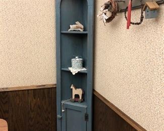 Corner cabinet dimensions: 73" x 15"