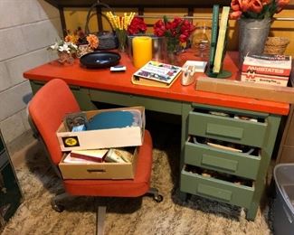 Solid wood top desk dimensions: 60" x 36" x 30 1/2"