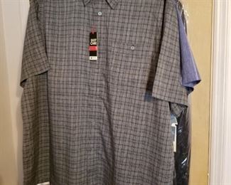 Mens clothing XXL (Hundreds of shirts ~ Many with tags)!