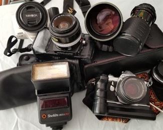 Vintage cameras