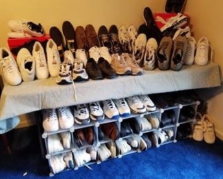 High end shoes in men's size 12... Hundreds of pairs!