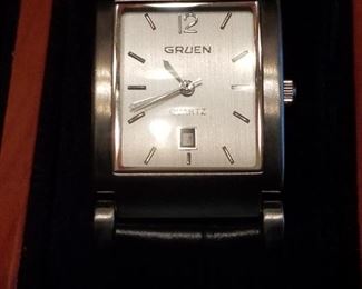 Gruen Mens wrist watch