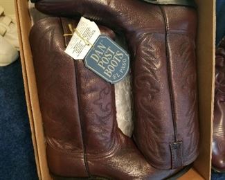 Size 12 Dan Post Western Boots