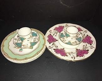 Two Spode Carnalea and Culross tea sets and 2 Andrea by Sadek Winterthur plates. https://ctbids.com/#!/description/share/949890