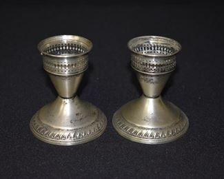 Duchin Creation Weighted Sterling Candlesticks