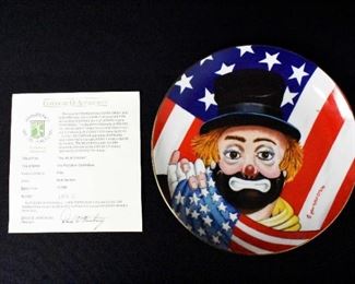Red Skelton "The All American" Collectors Plate