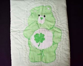 Care Bear (Good Luck Bear) Blanket