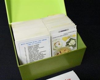 1971 Betty Crocker Recipe Card Library