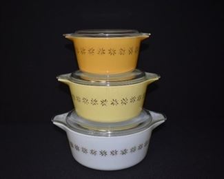 Pyrex Town & Country 3 Bowl Casserole Dish Set