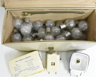 Rover & Imperial II Flash with Flash Bulbs & Case