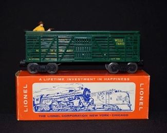 Lionel No 3370 Animated Sheriff and Outlaw Car