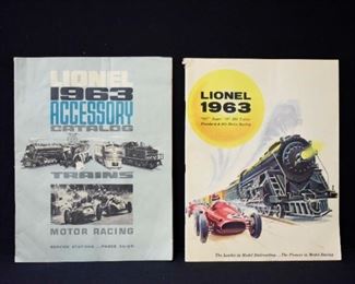 Lionel Trains 1963 Catalog and Accessory Catalog