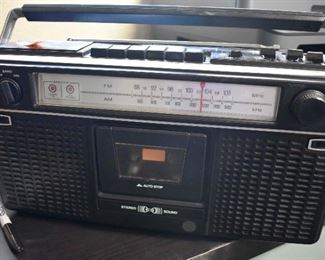 Sears Portable AM - FM Stereo Cassette Recorder