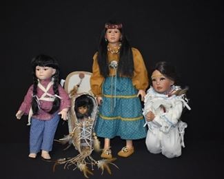 4 Various Dolls