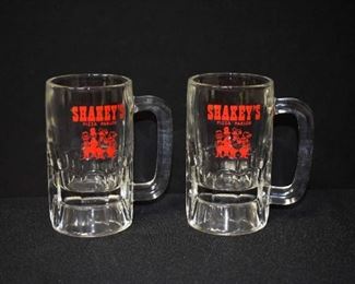 2 Shakey's Pizza Parlor Mugs - 5 3/8"