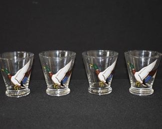 Mallard Duck Tumblers Set of 4