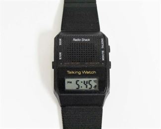 Radio Shack Talking Watch - 63-5042A - Works