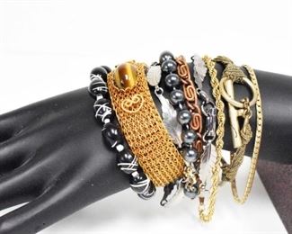 9 Various Costume Bracelets