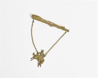 Anson Bucking Bronco Tie Bar