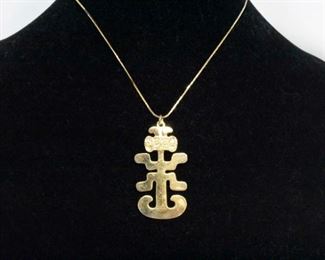 Tolima Pendant / Necklace - Souvenir Piece