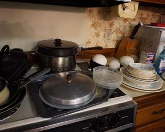 POTS AND PANS, DISHES