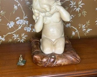 18.5” by 12” Alabaster Carving $995