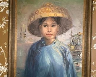 Exquisite Detail $625 artist signed- but not able to decipher 