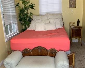 Tempurpedic Full Size Mattress and Box Spring SOLD Full Size Bed - Included in Bedroom Suite $1500 (Dresser, mirror, chest and bedside table)
Bench $125