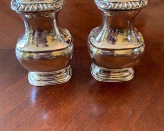 Silver- Plate Salt and Pepper shakers $20 Pair