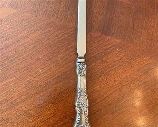 Ornate Sterling Letter Opener $20