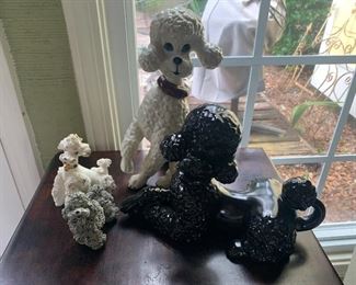 Part of a fun collection of poodle related items