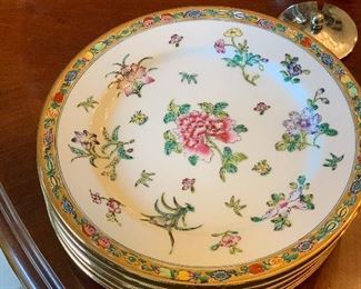8 plates $75 ( one does not have band)