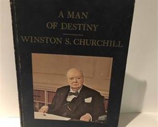 First Edition Winston Churchill A Man of Destiny