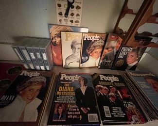 Princess Diana magazines 