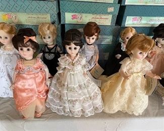 1st Ladies Madame Alexander Dolls