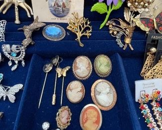 Cameo Brooches