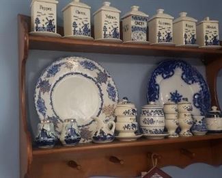 Collectible Delft and Flo Blue